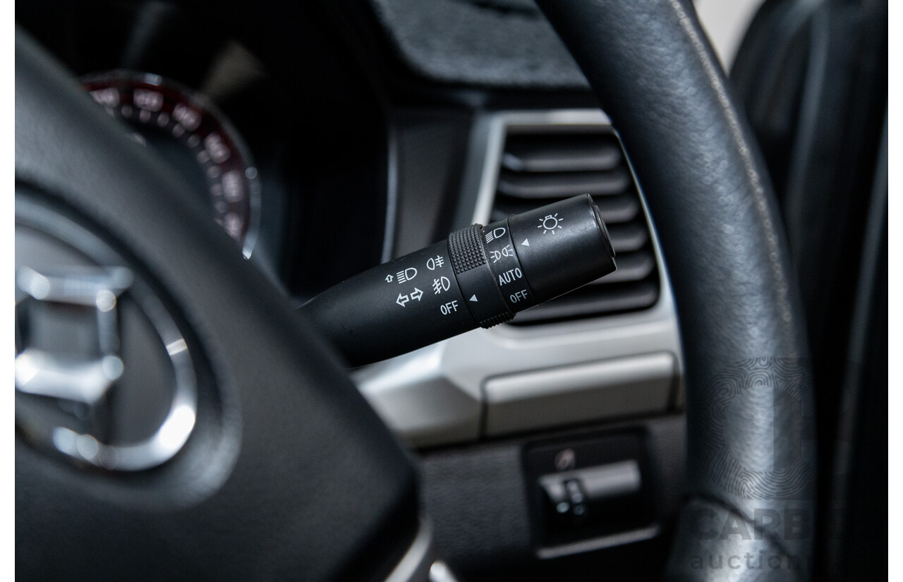 6/2018 Ldv T60 PRO (4x4) SK8C Double Cab Utility Grey Turbo Diesel 2.8L