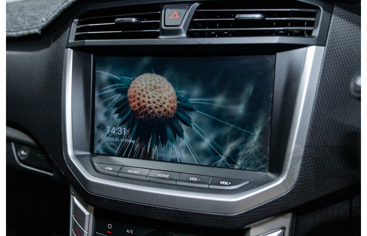 6/2018 Ldv T60 PRO (4x4) SK8C Double Cab Utility Grey Turbo Diesel 2.8L