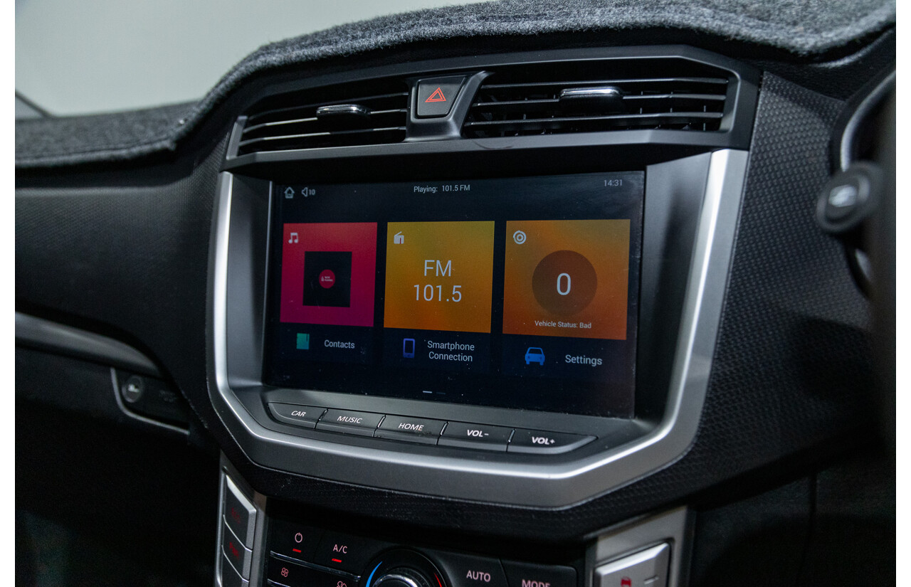 6/2018 Ldv T60 PRO (4x4) SK8C Double Cab Utility Grey Turbo Diesel 2.8L