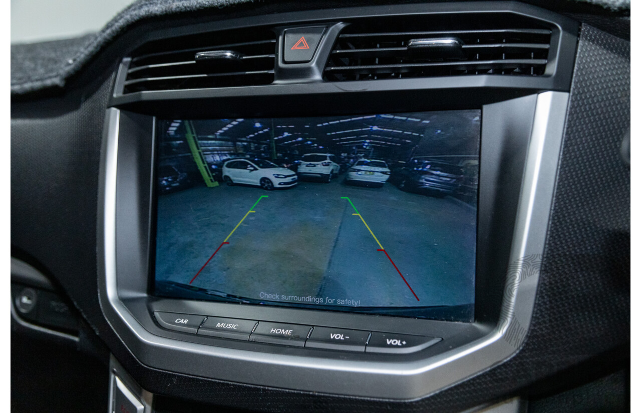 6/2018 Ldv T60 PRO (4x4) SK8C Double Cab Utility Grey Turbo Diesel 2.8L