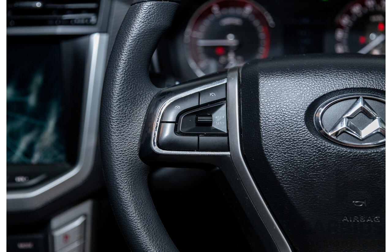 6/2018 Ldv T60 PRO (4x4) SK8C Double Cab Utility Grey Turbo Diesel 2.8L