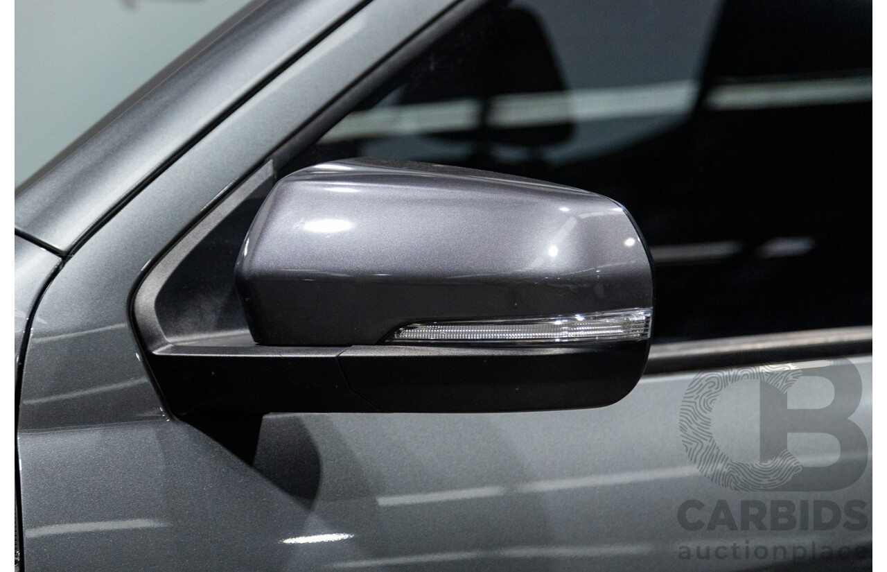 6/2018 Ldv T60 PRO (4x4) SK8C Double Cab Utility Grey Turbo Diesel 2.8L