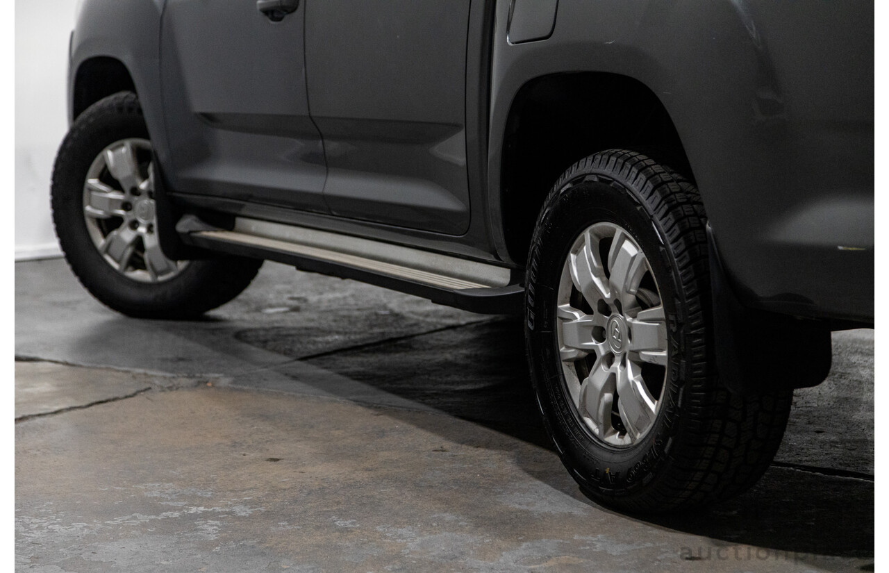 6/2018 Ldv T60 PRO (4x4) SK8C Double Cab Utility Grey Turbo Diesel 2.8L