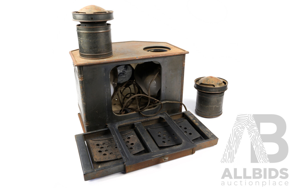 Antique Mirroscope Magic Lantern Opaque Projector
