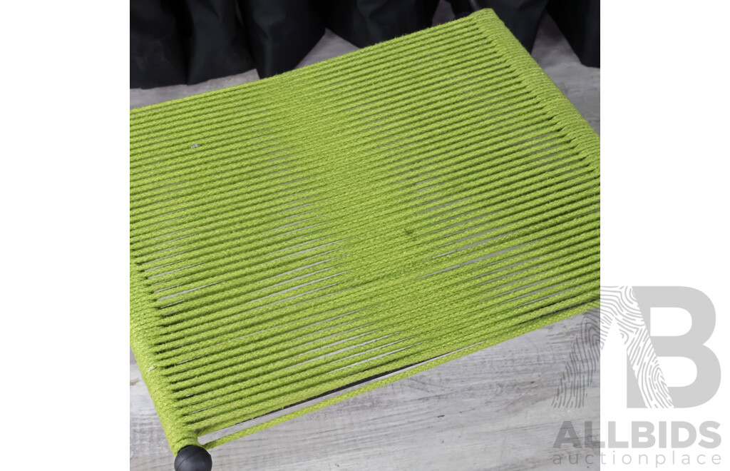 Pair of Meadmore Corded Chairs by Clement Meadmore