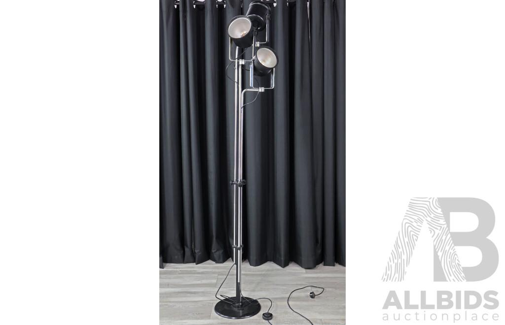 P433 Floor Lamp by Brusasco & Torretta for Luci, Illuminazione D'Interni