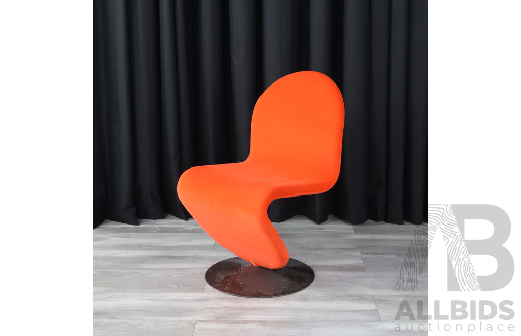 System 1 2 3 Dining Chair by Verner Panton for Verpan