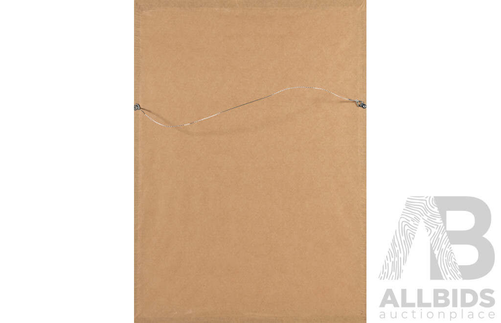 Keith Haring, (20th Century, American, 1958-1990), Absolute Vodka, Absolute Haring (1986), Wonderful Reproduction Colour Print on Canvas, 75 x 55 cm (frame)