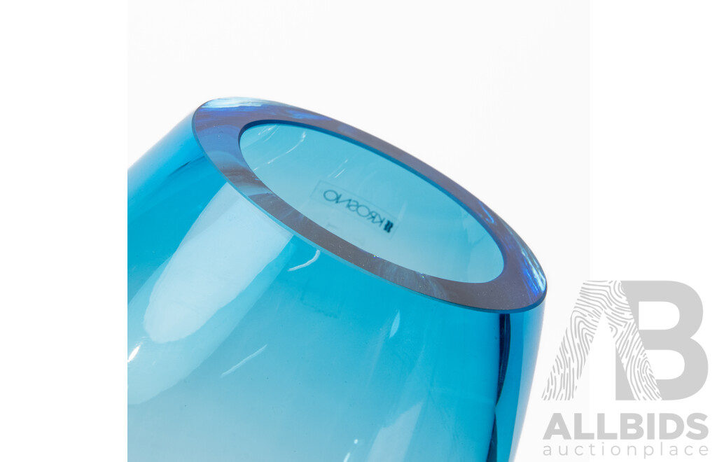Krosno Uovo Glass Vase