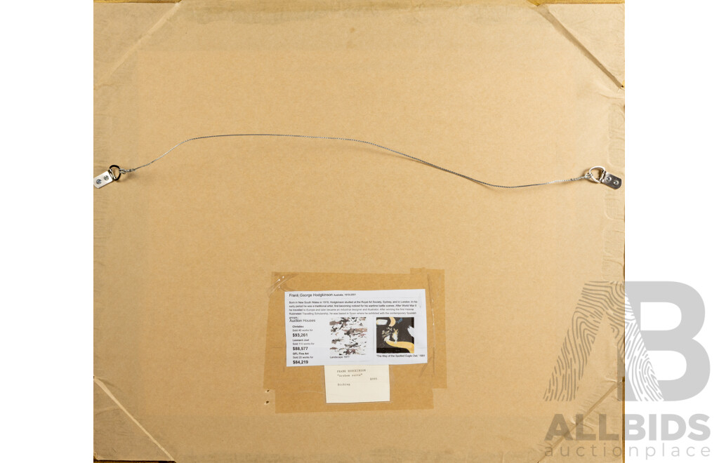 Franklin Hodgkinson AM, (20th Century, Australian, 1919-2001), Arnhem Suite II (1987), Signed & Editioned First State 13 of 14 Etching in Coloured Inks, 66 x 76 cm (frame)