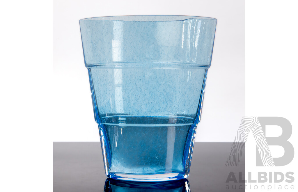 Ann Wahlstrom (20th Century, Swedish, 1957-), Stunning Kosta Boda Glass Vase, 20 cm (approx height)