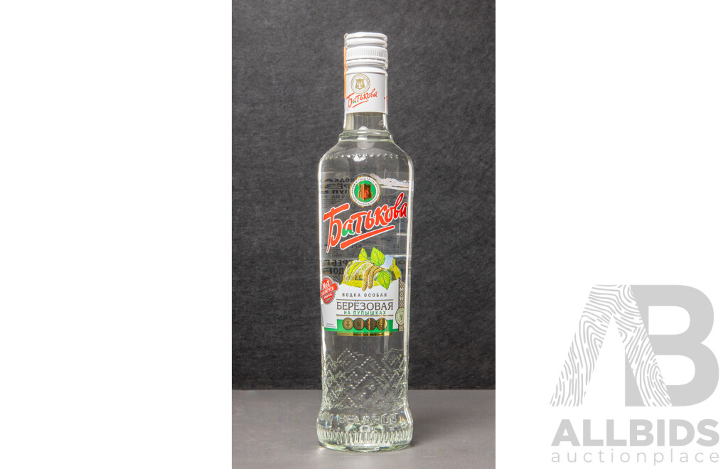 Bat'kova Special Vodka with Birch Bud Extract
