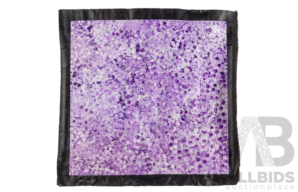 Belinda Golder (20th Century, Indigenous-Australian, 1988-), 'Anwekety' Bush Plum Story, (2025), Original Acrylic on Canvas, 76H x 80W cm (edge to edge)