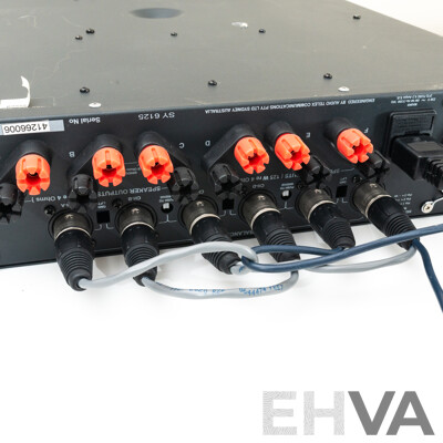 Australian Monitor Synergy SY 6125 Six Chanel Rack Mounted Power Amplifier