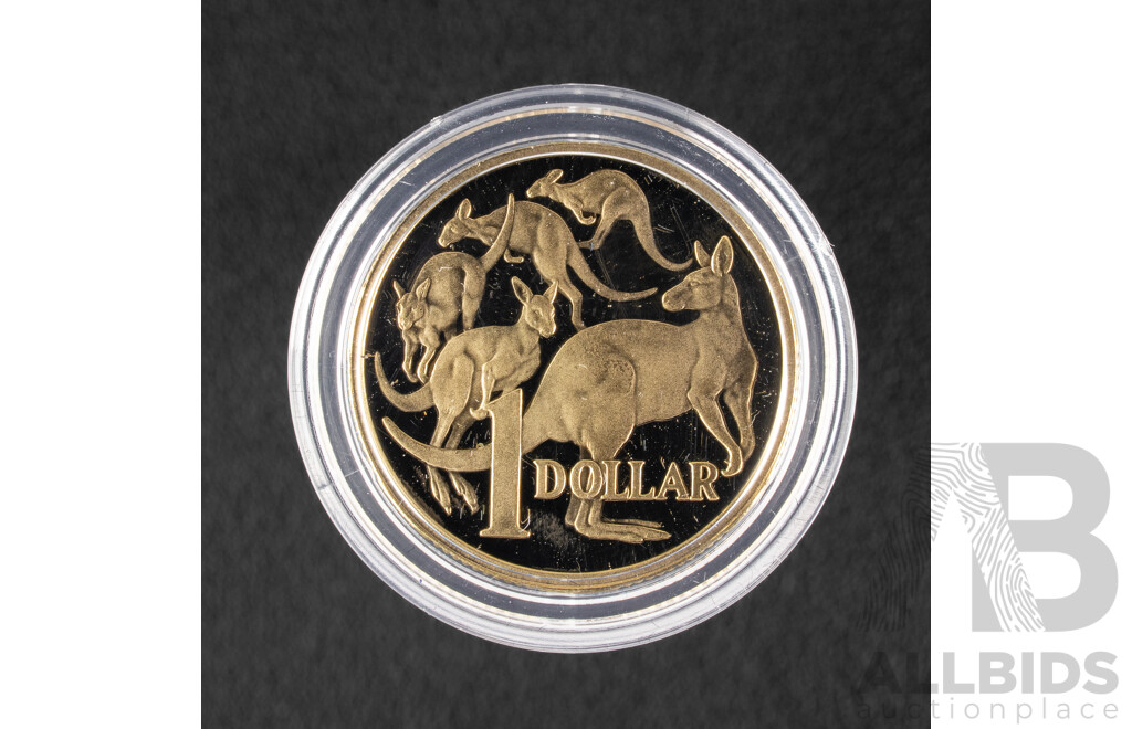 Australian RAM 2014 Proof One Dollar Coin, Berlin World Money Fair Special Release