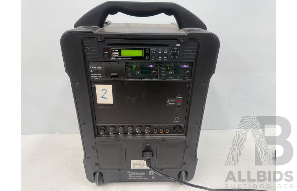 Micropro MA-707E Wireless Amplifier