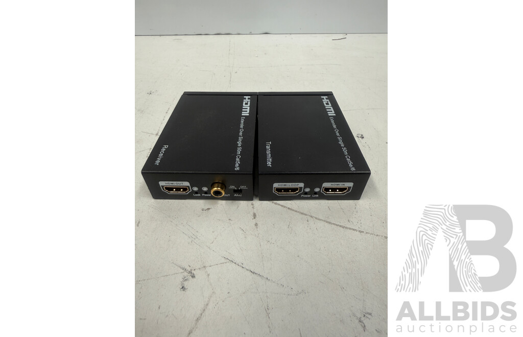 Assorted Audio & Visual Equipment - Crestron + DVIGear + Gefen Tv