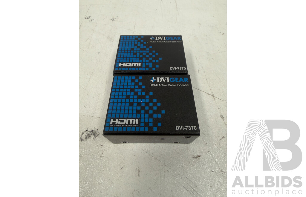 Assorted Audio & Visual Equipment - Crestron + DVIGear + Gefen Tv