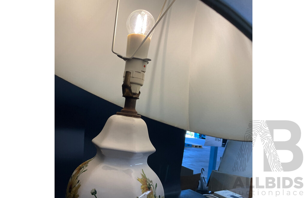 Collection of Five Various Table Lamps