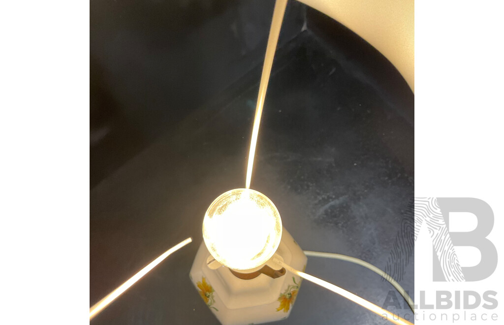 Collection of Five Various Table Lamps