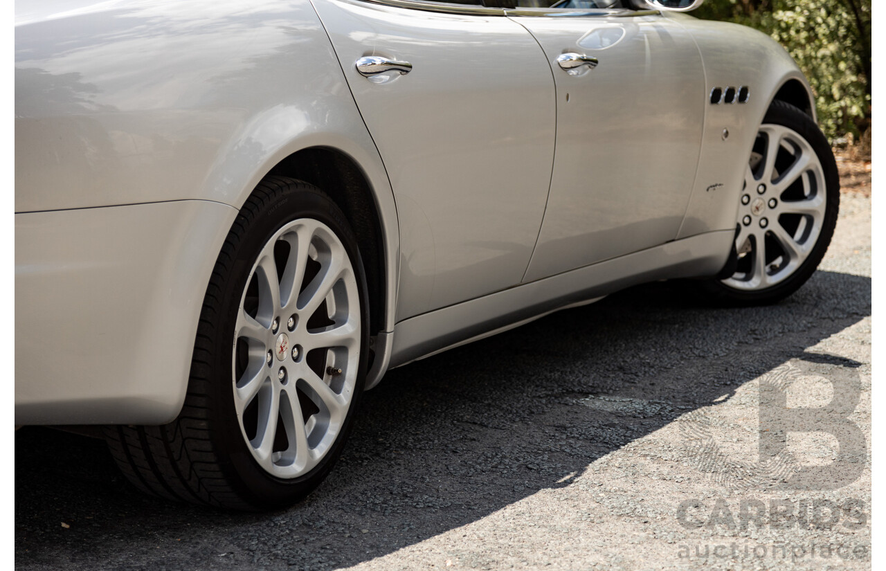 11/2005 Maserati Quattroporte Sport 4D Sedan Grigio Nuvolari Silver V8 4.2L