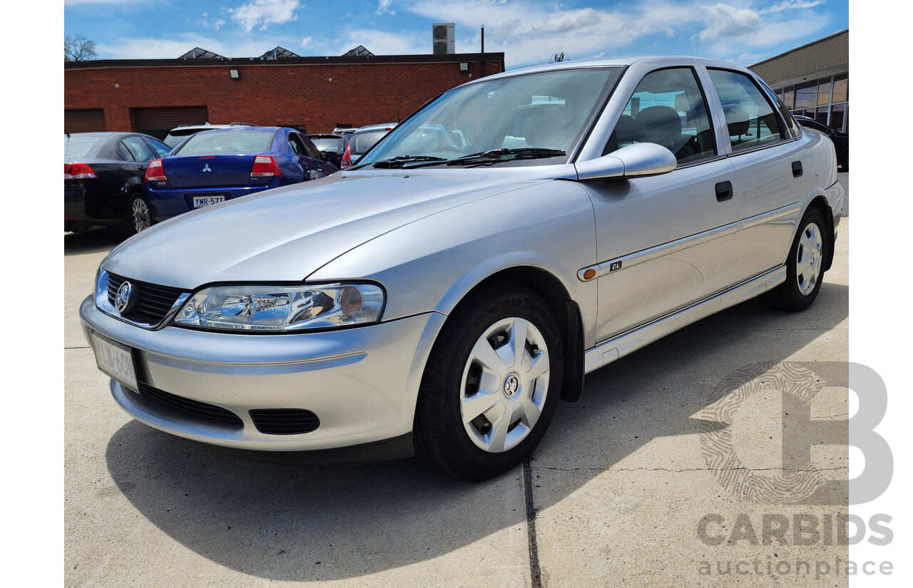 1/2001 Holden Vectra GL JSII 4d Sedan Silver 2.2L