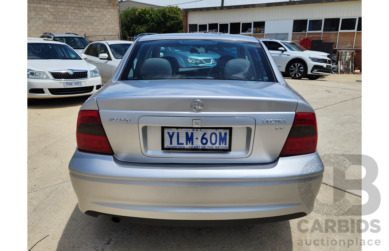 1/2001 Holden Vectra GL JSII 4d Sedan Silver 2.2L