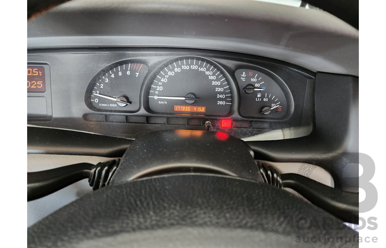 1/2001 Holden Vectra GL JSII 4d Sedan Silver 2.2L