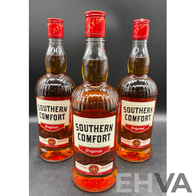 Southern Comfort 700ml X 3 Bottles - ORP $165.00