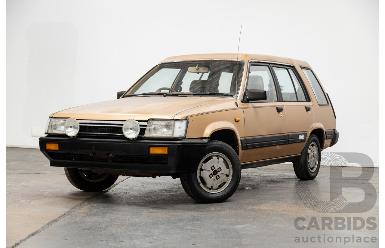 2/1984 Toyota Tercel SR5 (4x4) 4d Wagon beige 1.5L