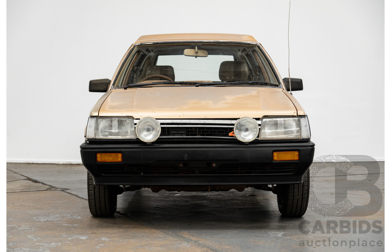 2/1984 Toyota Tercel SR5 (4x4) 4d Wagon beige 1.5L
