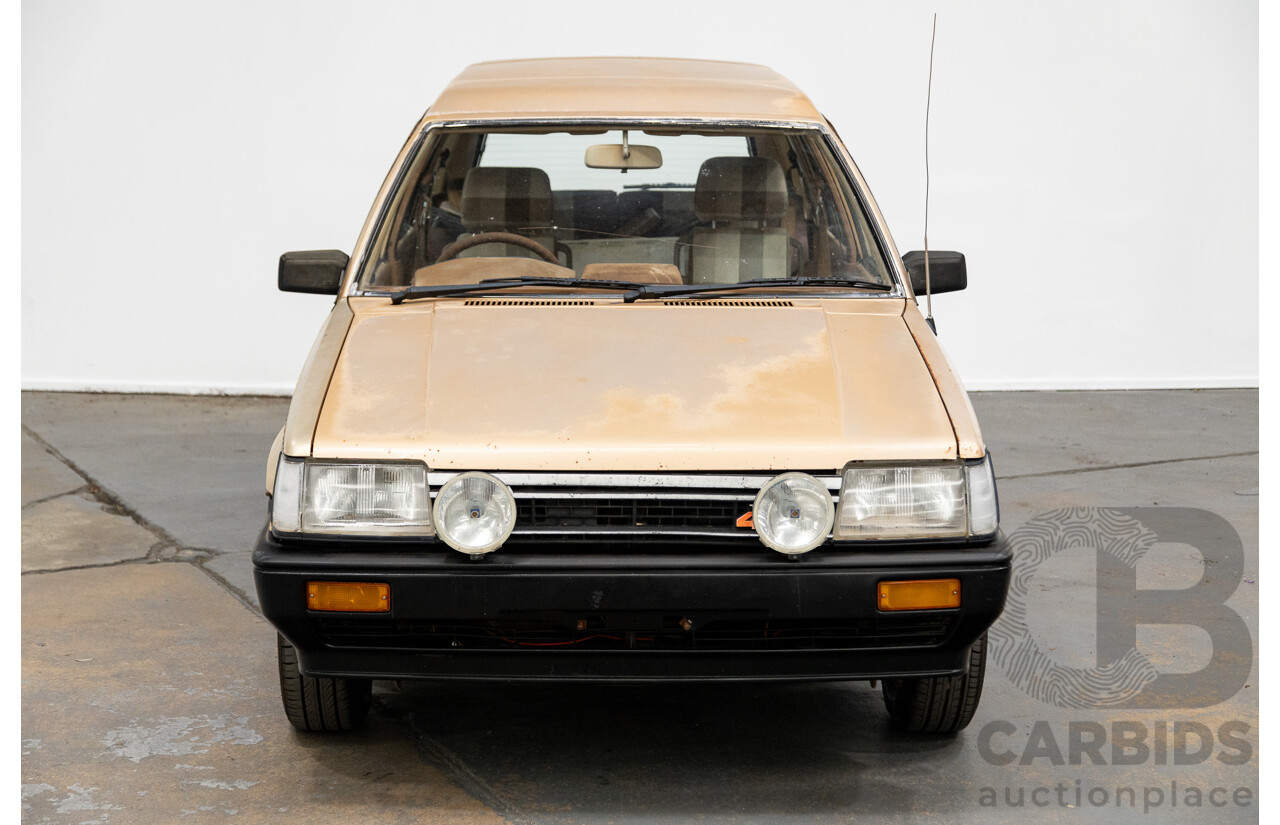 2/1984 Toyota Tercel SR5 (4x4) 4d Wagon beige 1.5L