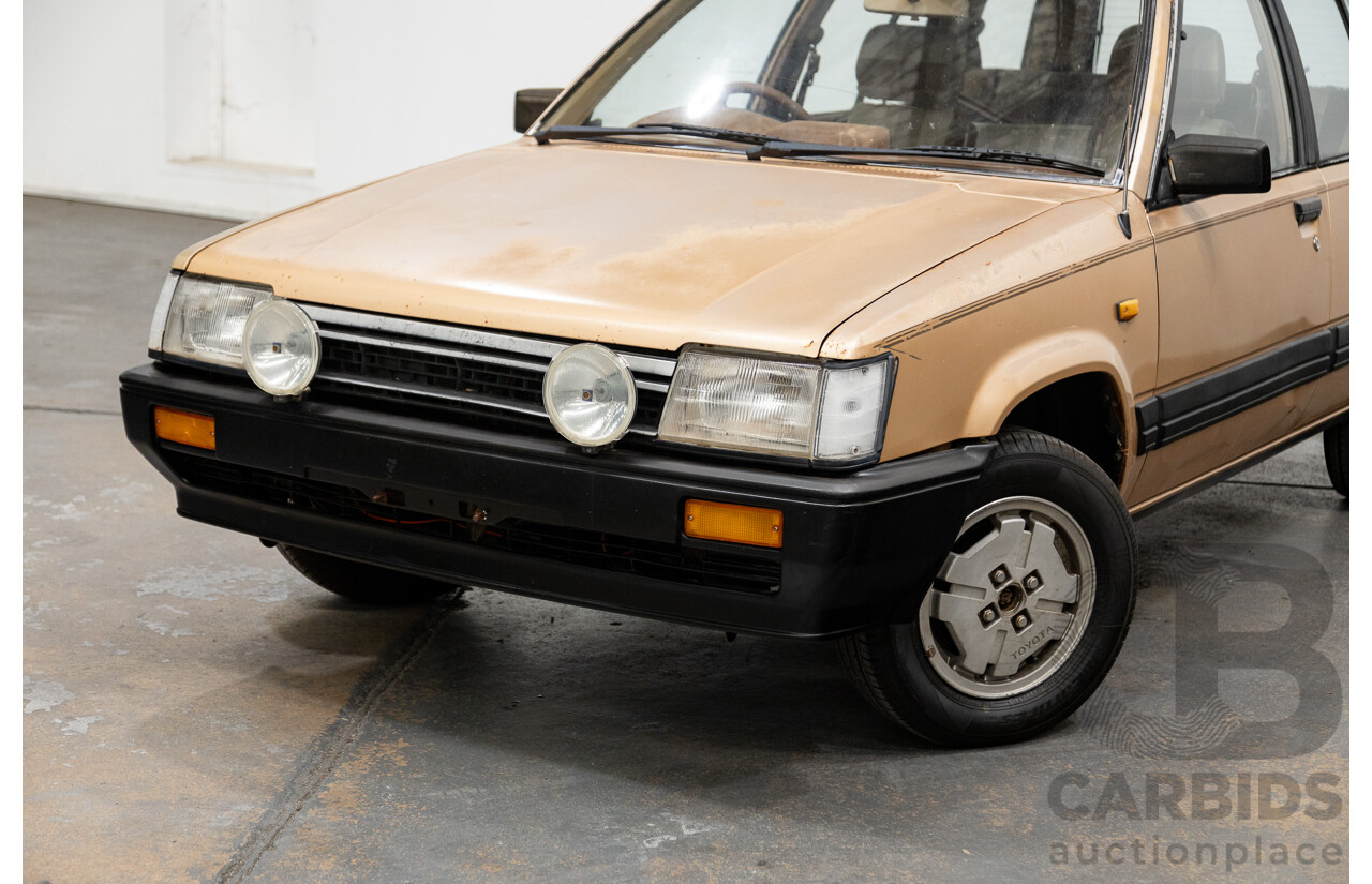 2/1984 Toyota Tercel SR5 (4x4) 4d Wagon beige 1.5L