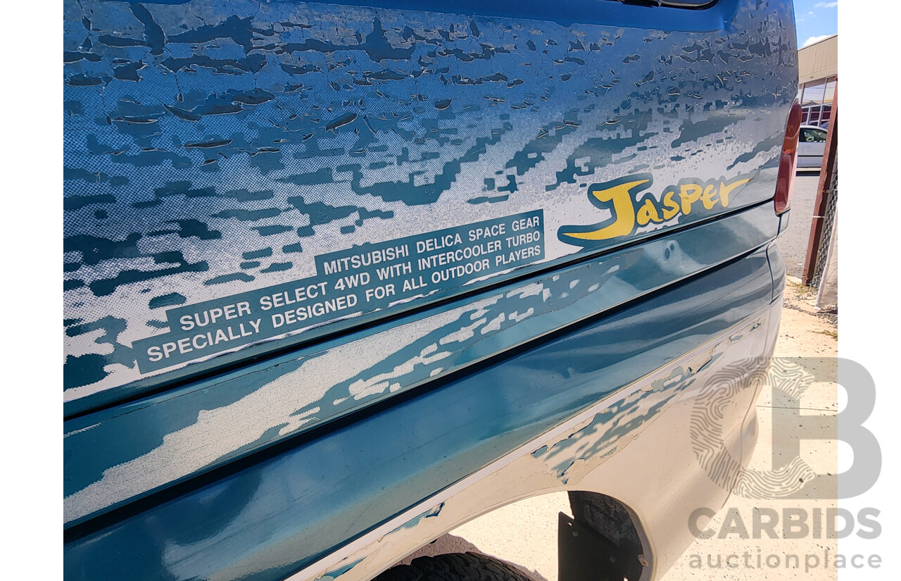 6/1997 Imported Mitsubishi DELICA (SPACEGEAR) 4D Wagon Green 4WD DIESEL TURBO 2.8L 4 SP AUTOMATIC