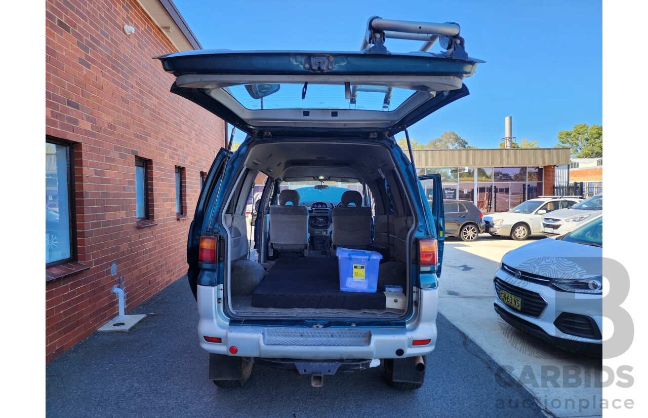 6/1997 Imported Mitsubishi DELICA (SPACEGEAR) 4D Wagon Green 4WD DIESEL TURBO 2.8L 4 SP AUTOMATIC