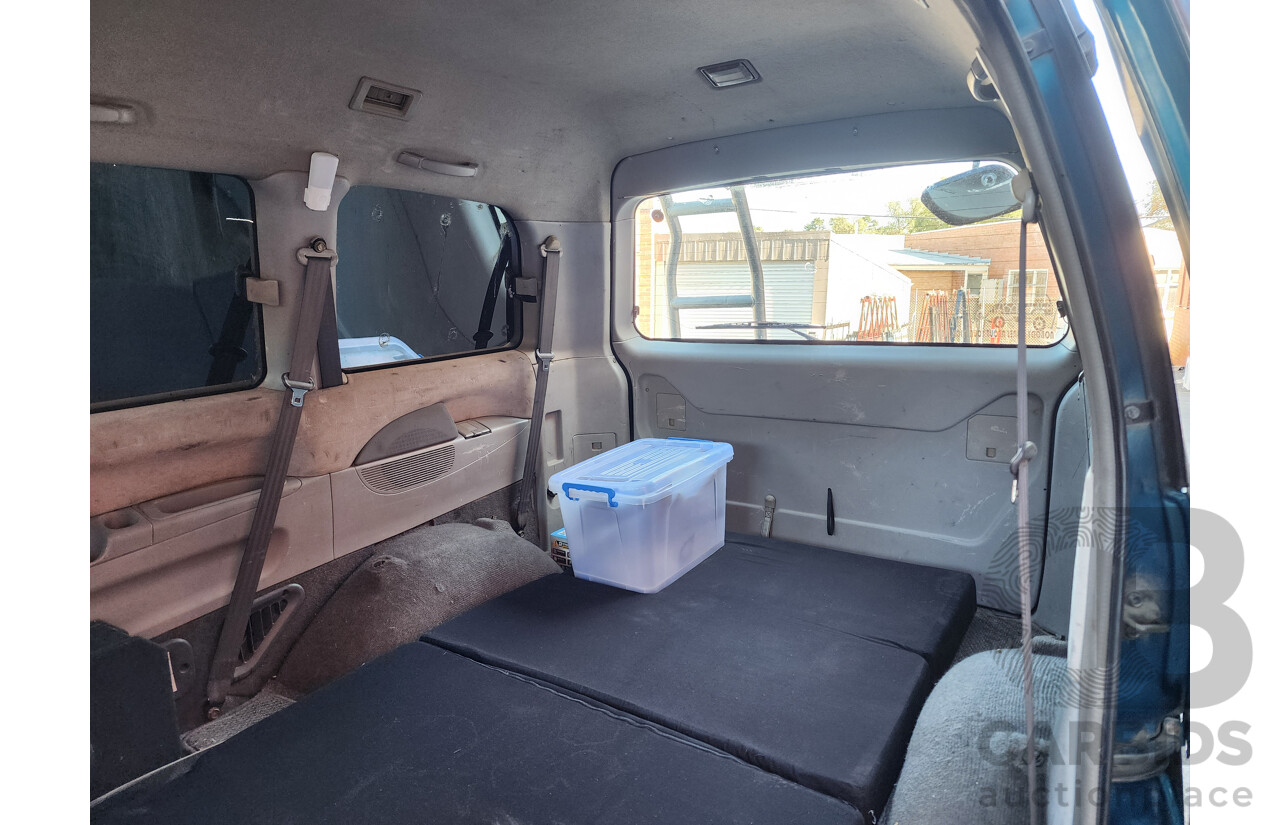 6/1997 Imported Mitsubishi DELICA (SPACEGEAR) 4D Wagon Green 4WD DIESEL TURBO 2.8L 4 SP AUTOMATIC