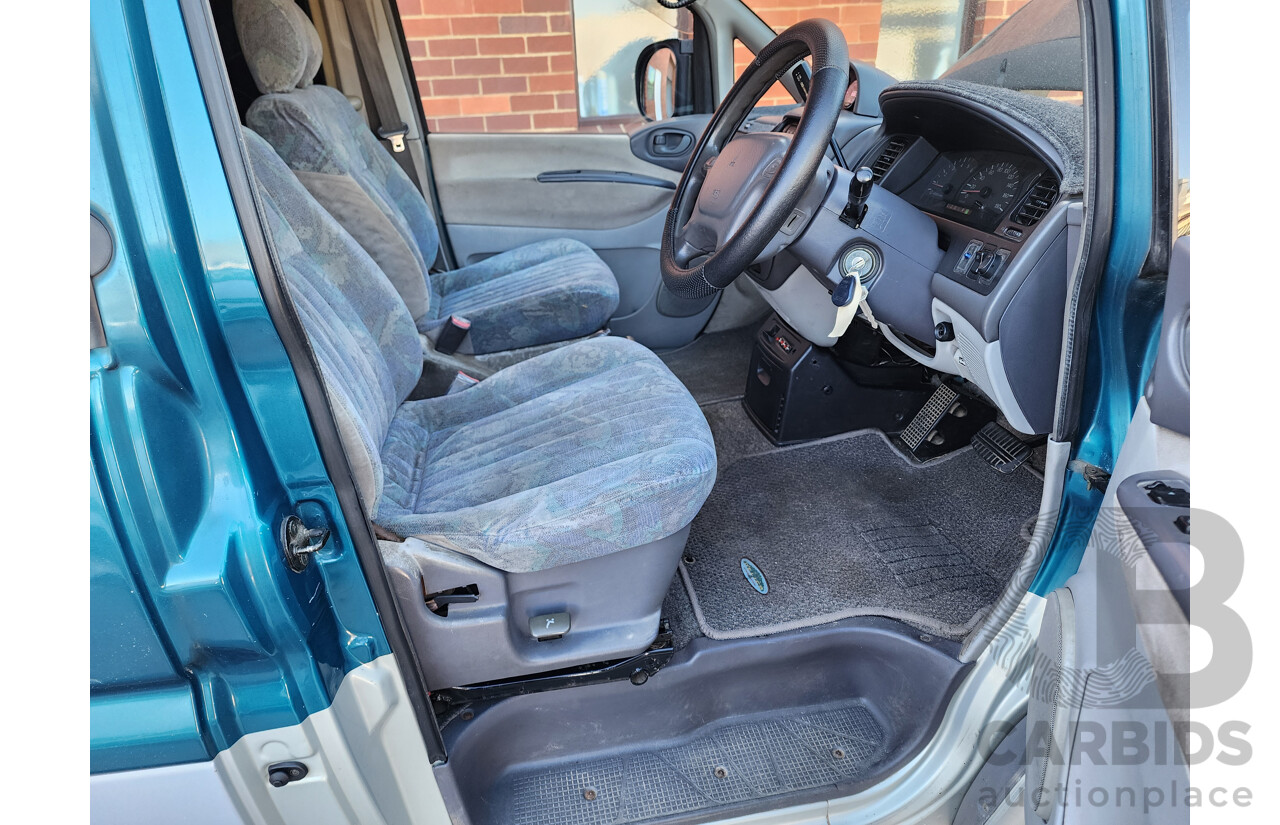 6/1997 Imported Mitsubishi DELICA (SPACEGEAR) 4D Wagon Green 4WD DIESEL TURBO 2.8L 4 SP AUTOMATIC