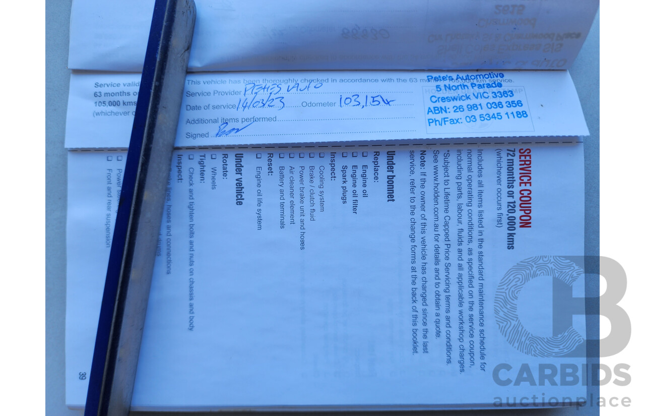 7/2016 Holden Trax LS Active TJ MY15 4d Wagon Red 1.8L