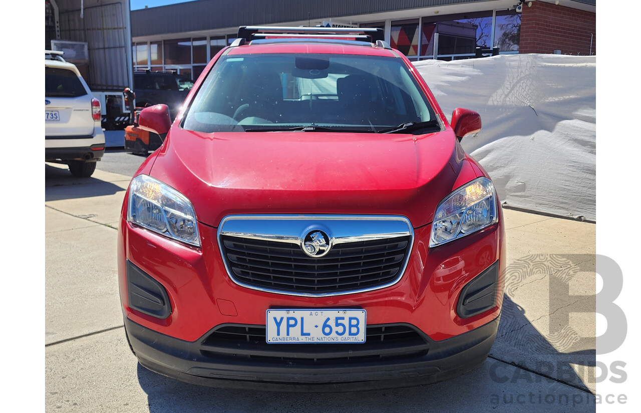 7/2016 Holden Trax LS Active TJ MY15 4d Wagon Red 1.8L