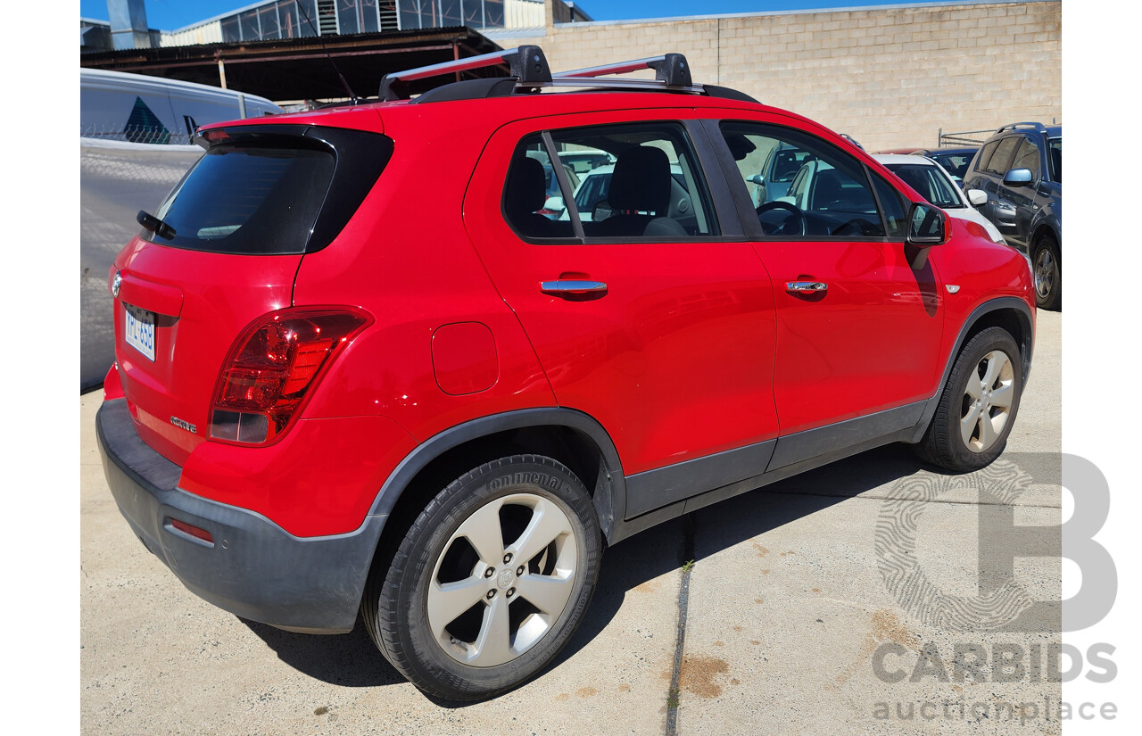 7/2016 Holden Trax LS Active TJ MY15 4d Wagon Red 1.8L