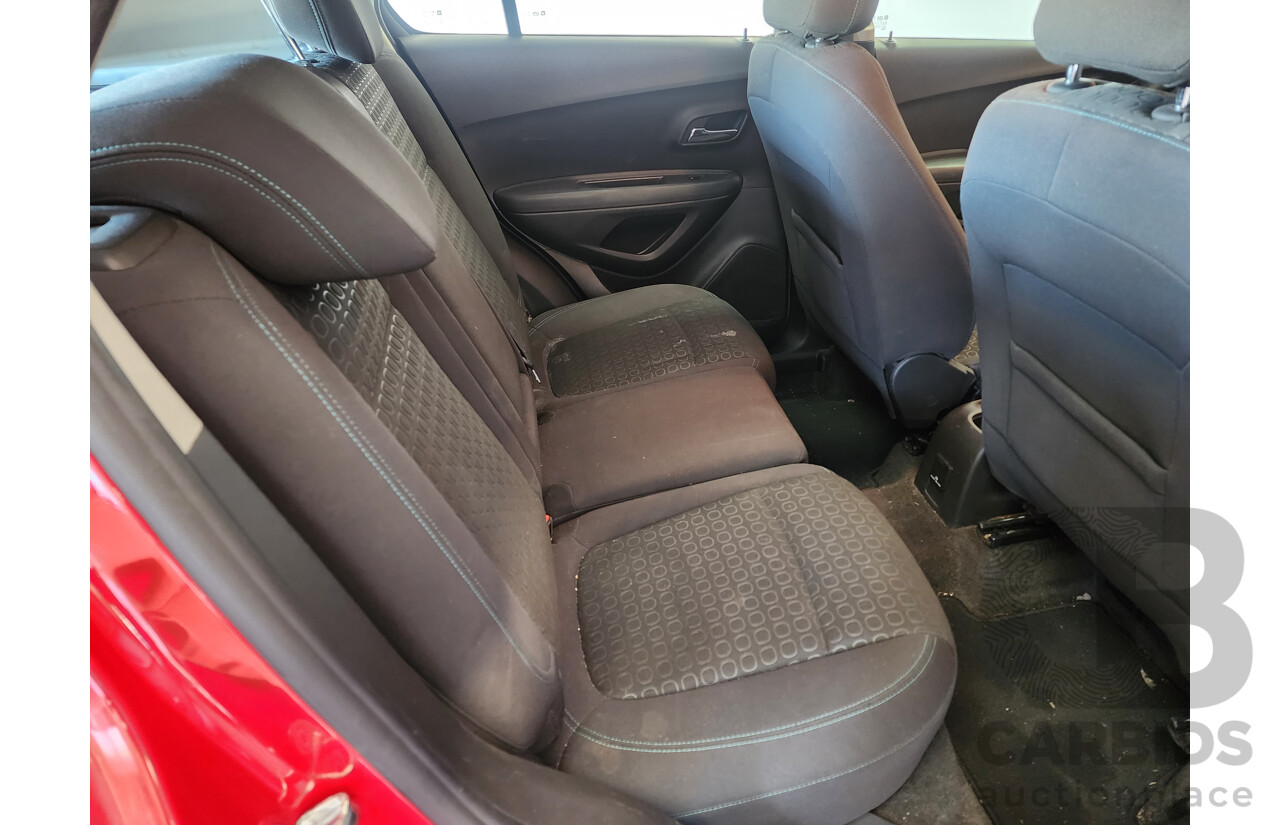 7/2016 Holden Trax LS Active TJ MY15 4d Wagon Red 1.8L