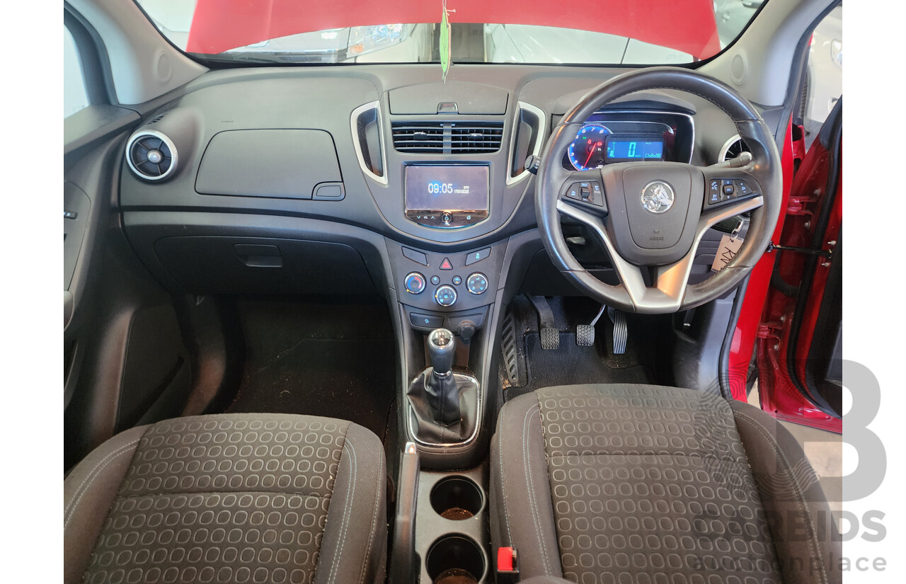 7/2016 Holden Trax LS Active TJ MY15 4d Wagon Red 1.8L