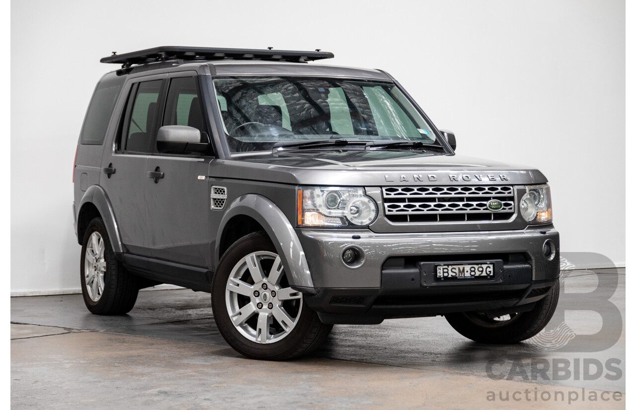 9/2010 Land Rover Discovery 4 (4x4) TDV6 MY10 4d Wagon Grey Turbo Diesel 2.7L