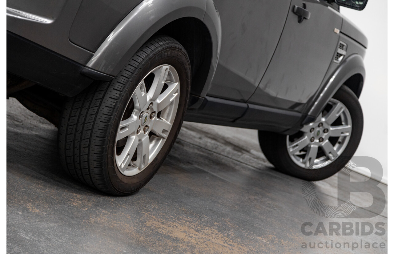 9/2010 Land Rover Discovery 4 (4x4) TDV6 MY10 4d Wagon Grey Turbo Diesel 2.7L