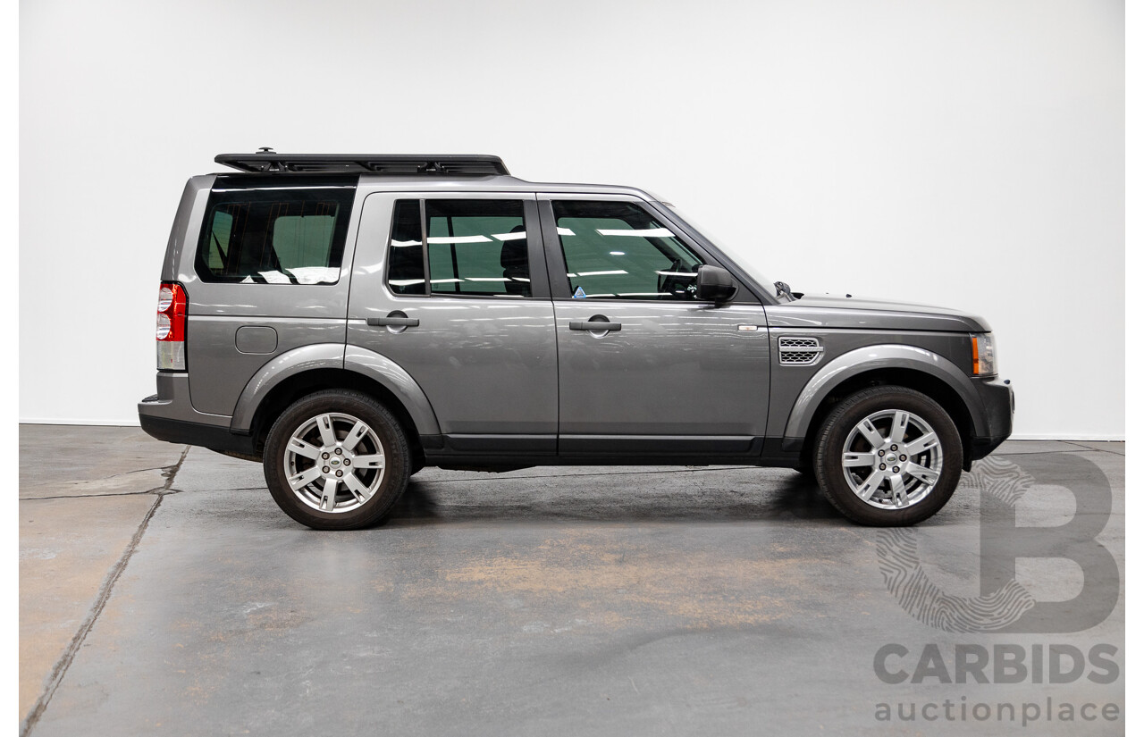 9/2010 Land Rover Discovery 4 (4x4) TDV6 MY10 4d Wagon Grey Turbo Diesel 2.7L