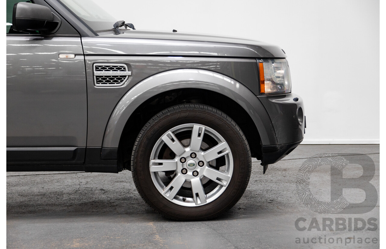 9/2010 Land Rover Discovery 4 (4x4) TDV6 MY10 4d Wagon Grey Turbo Diesel 2.7L
