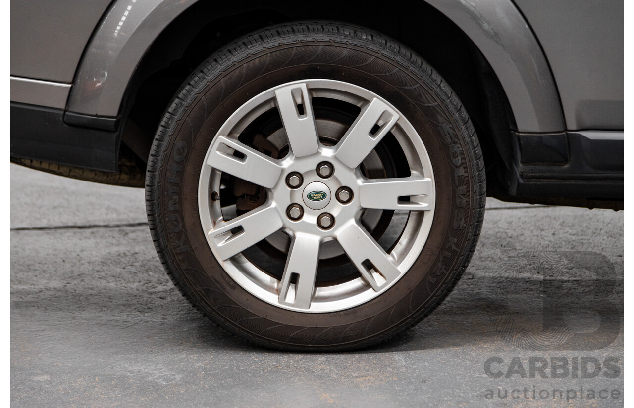 9/2010 Land Rover Discovery 4 (4x4) TDV6 MY10 4d Wagon Grey Turbo Diesel 2.7L