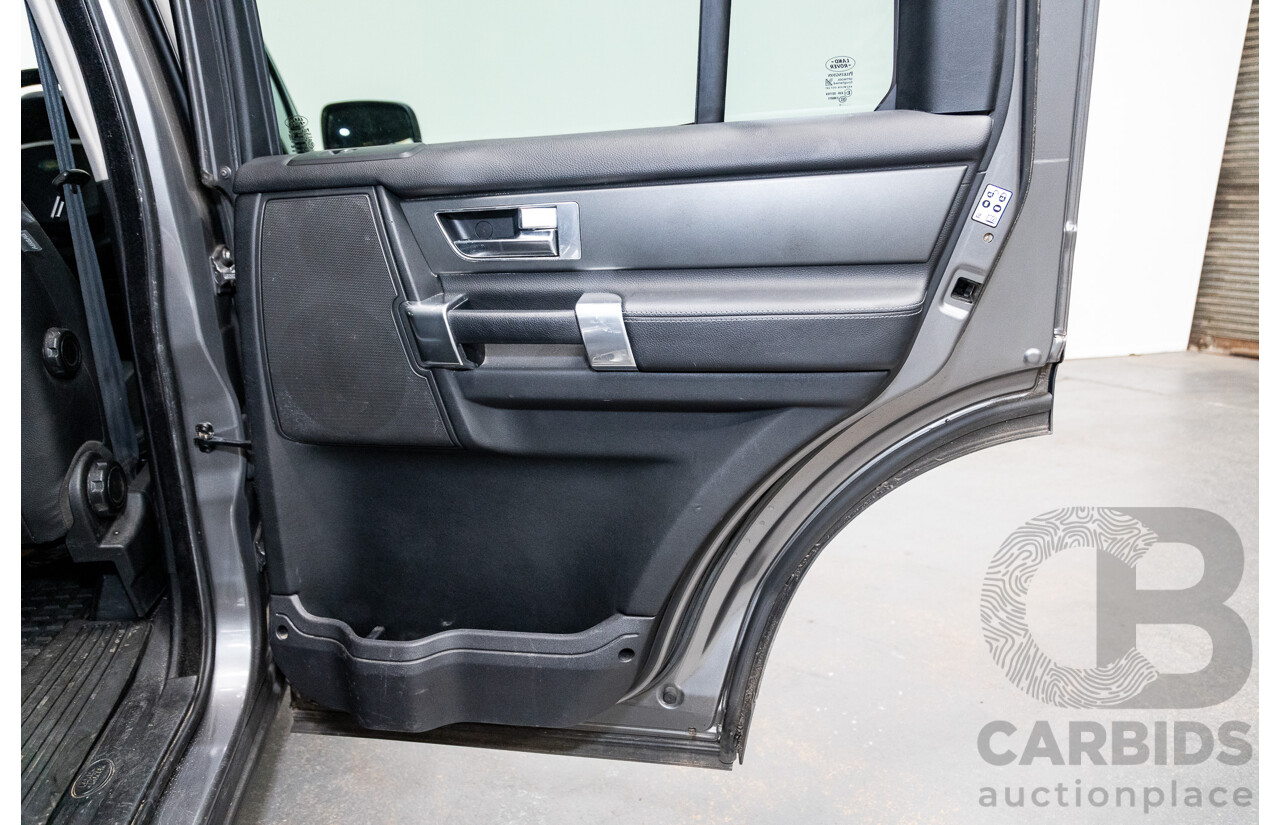 9/2010 Land Rover Discovery 4 (4x4) TDV6 MY10 4d Wagon Grey Turbo Diesel 2.7L