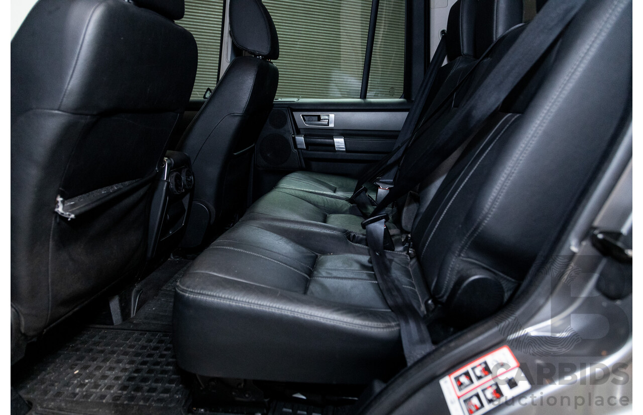 9/2010 Land Rover Discovery 4 (4x4) TDV6 MY10 4d Wagon Grey Turbo Diesel 2.7L