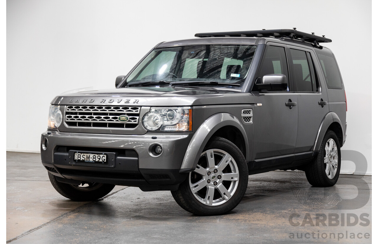 9/2010 Land Rover Discovery 4 (4x4) TDV6 MY10 4d Wagon Grey Turbo Diesel 2.7L